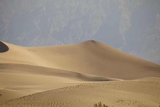 Mesquite Flat sand dunes in California