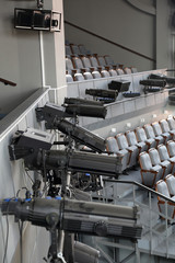 Professional equipment for halls, cinemas and theaters lighting 