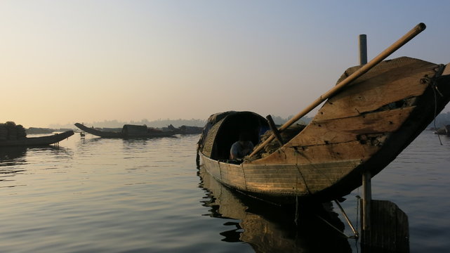 Lagune Tam Giang, village flottant