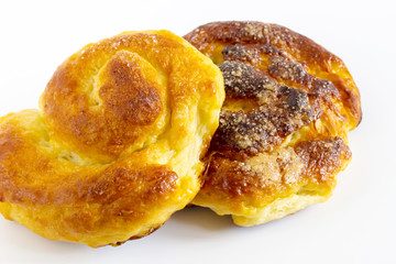 Homemade cottage cheese buns