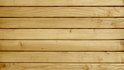 Wooden fence with ash tree. The texture of wood background