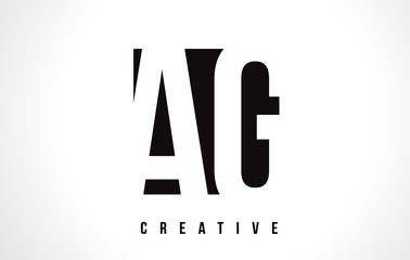 AG A G White Letter Logo Design with Black Square.