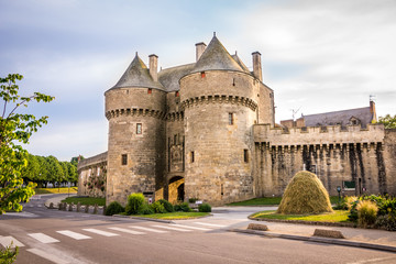 Fototapeta na wymiar Cité médiévale de Guérande