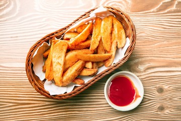 wedge potato fries