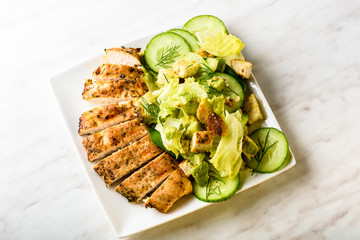 Chicken breast salad,