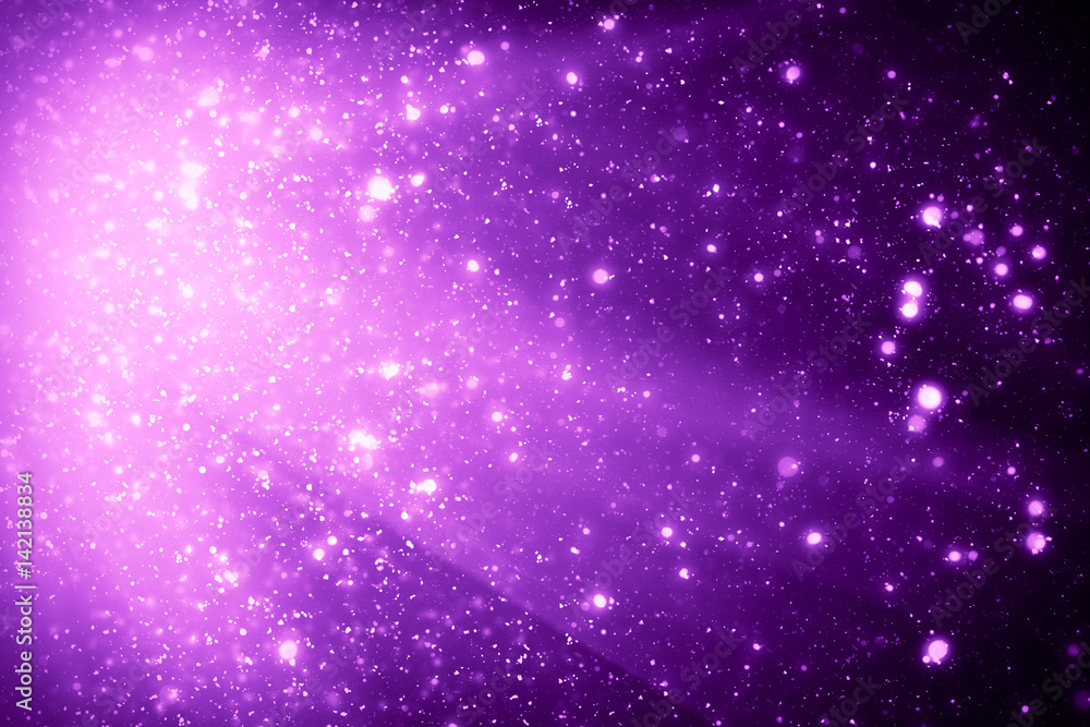 Poster abstract serenity round bokeh or glitter lights background. circles and defocused particles