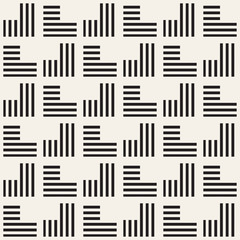 Seamless pattern with stripes. Vector abstract background. Stylish lattice structure