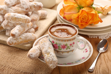 Alfajores traditional Spanish cookies