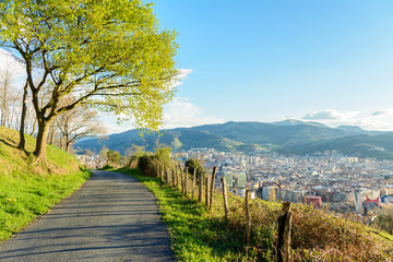 nature around Bilbao city, Spain