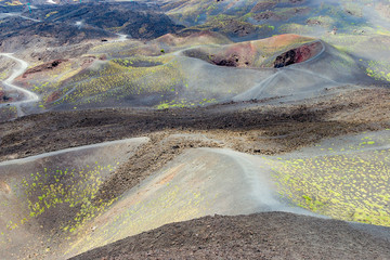 Volcano Mount Etna for print