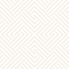 Repeating Geometric Stripes Tiling. Vector Seamless Monochrome Subtle Pattern