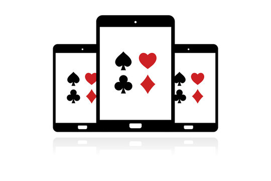 Tablet Banner - Casin - Symbole - Spielkarte