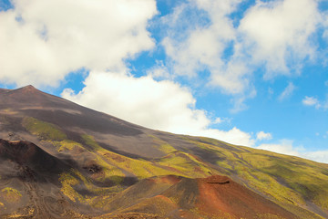Volcano Mount Etna Italy for print