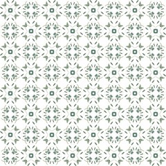 Seamless texture with 3D rendering abstract fractal green pattern