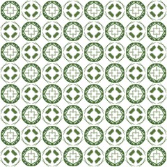 Seamless texture with 3D rendering abstract fractal green pattern