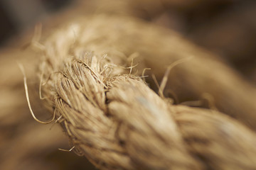 natural, hemp fiber rope