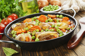 Meat stew with vegetables