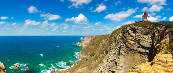 Atlantic ocean coast in Portugal
