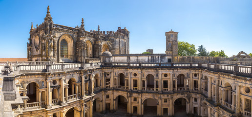 Fototapeta premium Medieval Templar castle in Tomar