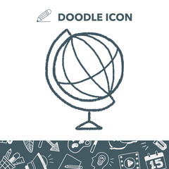 doodle globe