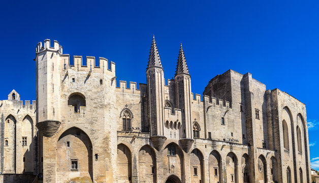 Papal Palace In Avignon