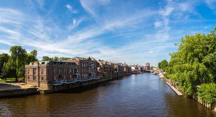 River Ouse in York, England, United Kingdom