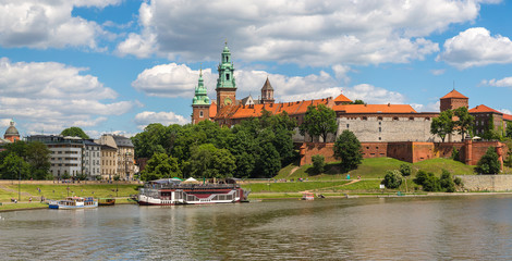 Wawel royal castle in Krakow