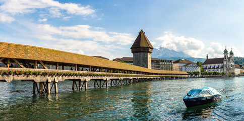 Chapel bridge in Lucerne