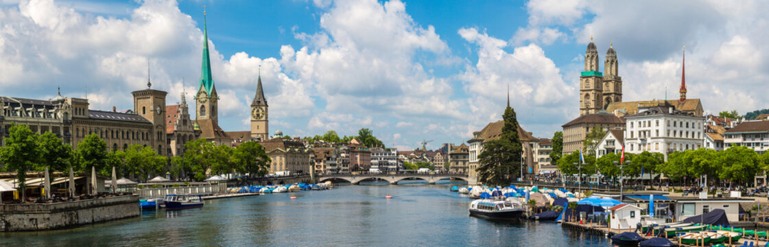 Historical part of Zurich