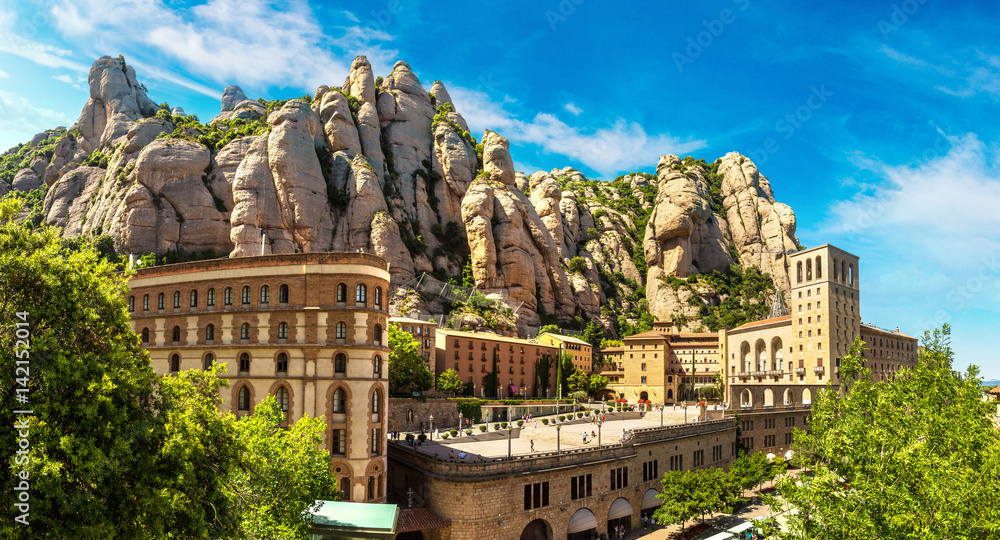 Poster santa maria de montserrat abbey