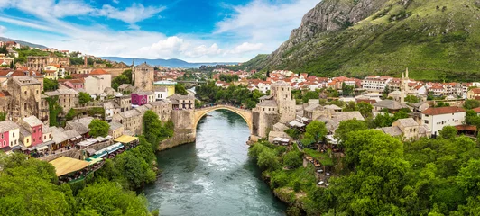 Photo sur Plexiglas Stari Most Le vieux pont de Mostar