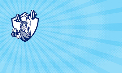 Wildman Fitness Gym Business card