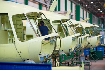 Helicopter aviation plant