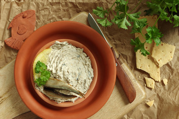 Sprottencreme - Brotaufstrich