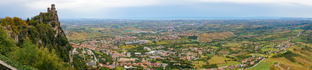 Aerial view of Florence cityscape