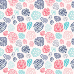 Vector seamless pattern with corals