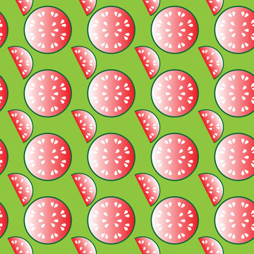 watermelons pattern vector for your idea design