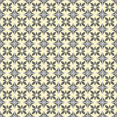 Seamless vector decorative hand drawn pattern. ethnic endless background with ornamental decorative elements with traditional etnic motives, tribal geometric figures. Print for wrapping, background