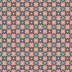 Seamless vector decorative hand drawn pattern. ethnic endless background with ornamental decorative elements with traditional etnic motives, tribal geometric figures. Print for wrapping, background