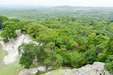 Ancient Mayan Ruins in Belize Central America