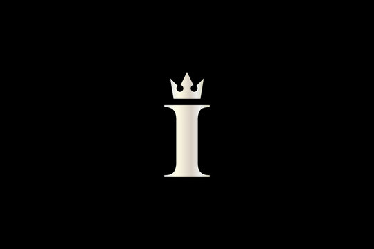 Luxurious Brand Letter I Logo