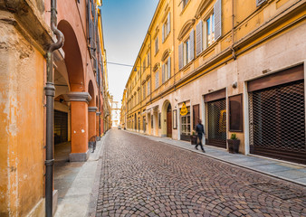 street of Modena