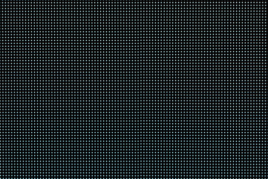 Closeup Of LED Screen With Pixels