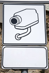 Surveillance Camera Sign