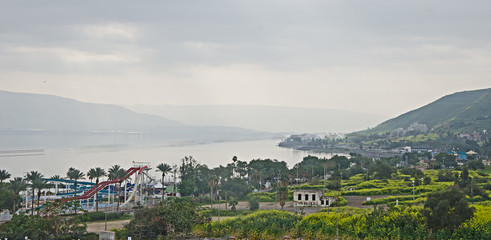 Old basalt house in Tiberias