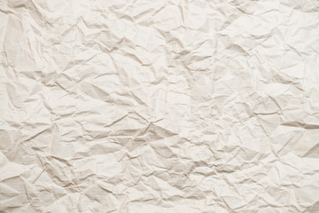 Crumpled paper texture background