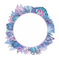 Vector Floral Wreath
