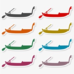 Gondola icon - Vector Illustration