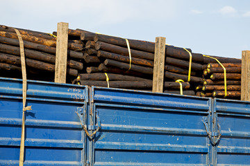  in south africa truck full of  wood