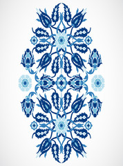 Arabesque vintage element elegant floral decoration print for decoration